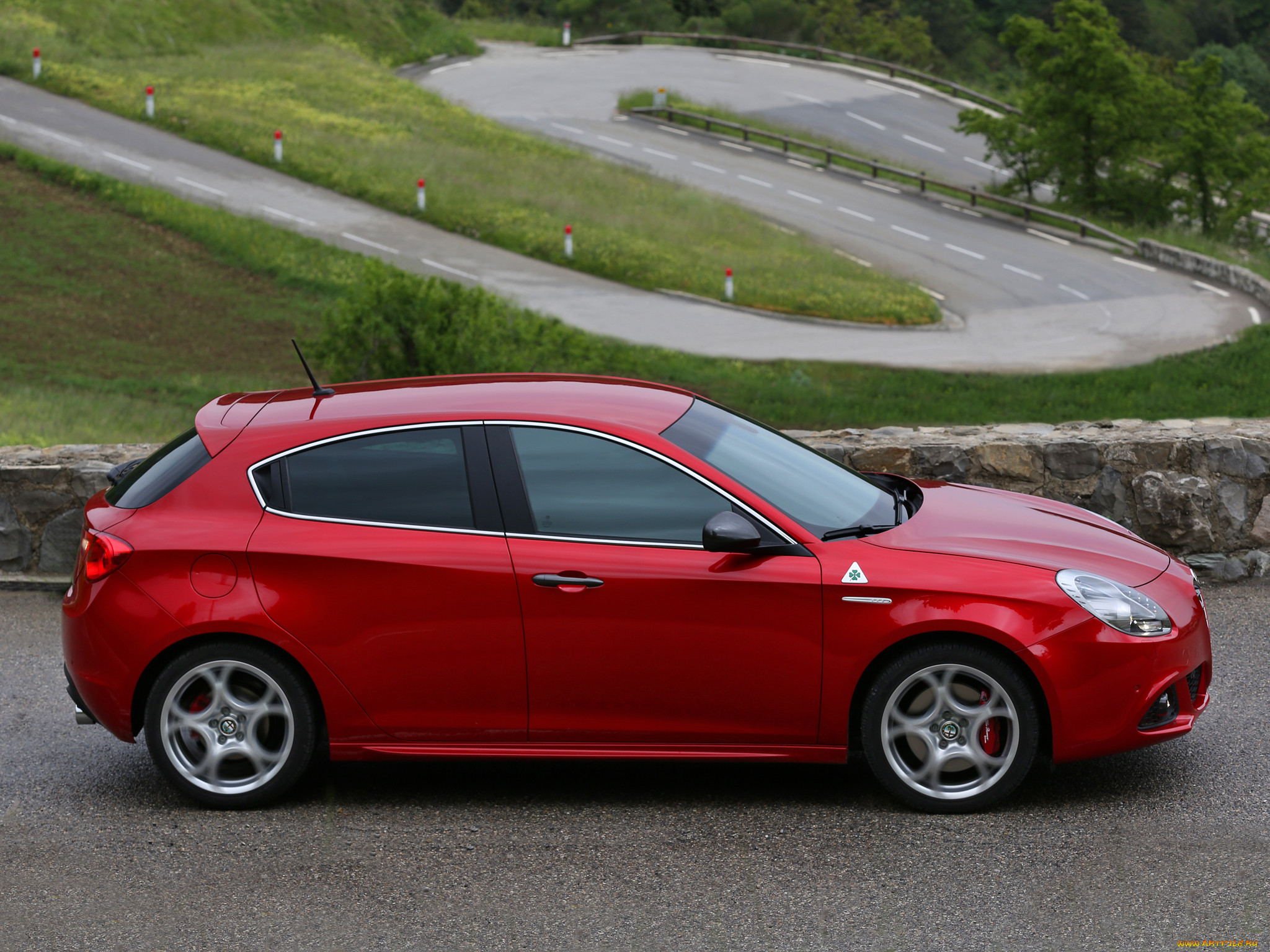 , alfa romeo, 2014, , 940, verde, quadrifoglio, giulietta, alfa, romeo, 